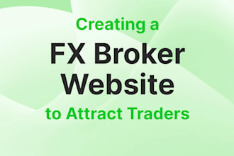 develop forex trading platform, forex broker website, crypto trading platform