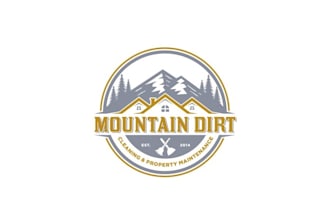 design sophisticated cleaning and property maintenance logo