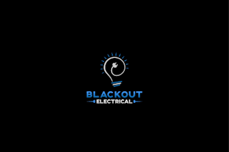 design a custom modern electrical logo for your business