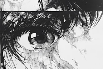draw comic book page graphic novel anime manga nsfw