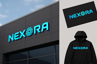 design a futuristic and innovative logo for your brand