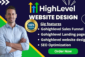 build go high level sales funnel go high level website builder ghl landing page