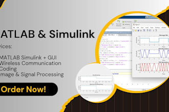 do matlab and python projects, simulations, and data analysis