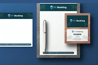 design business card, letterhead and stationery items