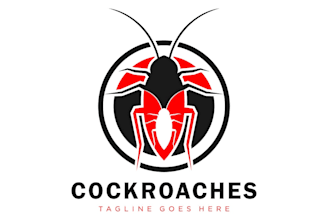 design an unique cockroach logo with unlimited revision