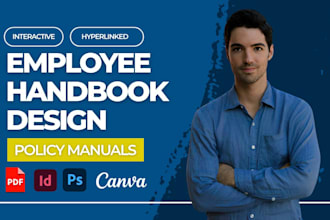 design employee handbook, HR policies manual, policy and procedures