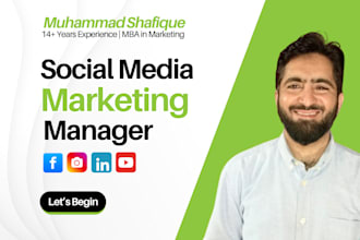 manage and grow your facebook, instagram, and linkedin organically