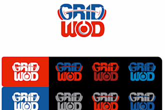 design a modern creative logo fitness crossfit sports brand