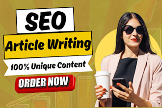 seo article writing, content writing and blog writing