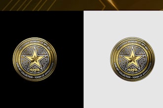 do a professional crypto, cybersecurity, and tech logo
