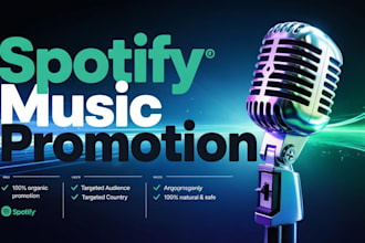 do spotify album promotion, spotify music track promotion