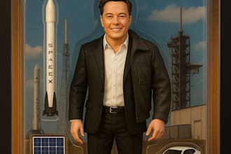 turn you into a custom ai action figure
