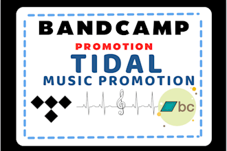 boost your royalties on bandcamp music promotion, tidal playlist curators