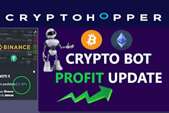 build crypto trading bot, crypto bot on binance, bybit, okx, coinbase, kraken