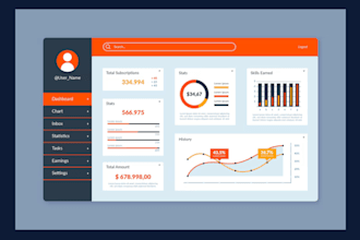 create interactive and dynamic excel dashboard and excel data analysis