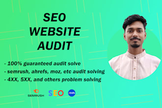 fix technical SEO errors and audit problems