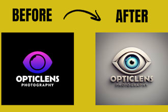 transform your logo into a stunning art replica