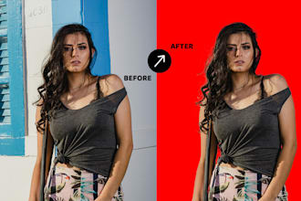 remove background, cutout image, and deliver transparent image