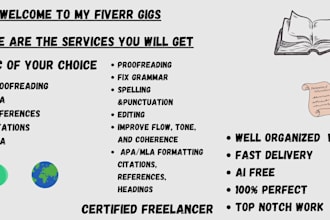 proofread and edit in apa 6 and apa 7 citation style within 6 hours