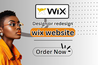 design redesign wix ecommerce store website wix online store website