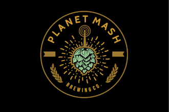 design a modern logo for your craft brewery or beer brand