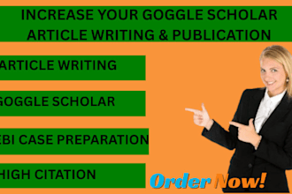 write and publish your research article in high indexed google scholar journals