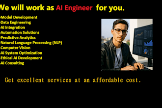 work on any artificial intelligence related project works