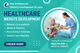 create healthcare websites for doctors and clinics