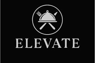 design a minimalist logo for your restaurant or food truck