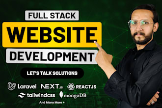 build custom website using mern stack as a full stack developer