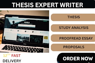 edit design thesis proposals and research articles