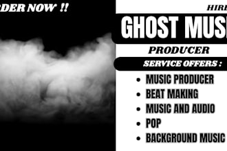afrobeat, afro pop, hip pop, raggae, amapiano, lofi or style, and offer ghost