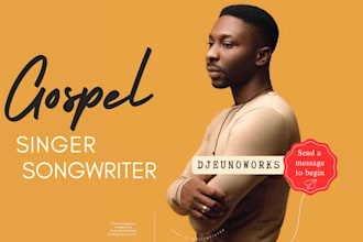 deliver beautiful soulful vocals for your gospel song