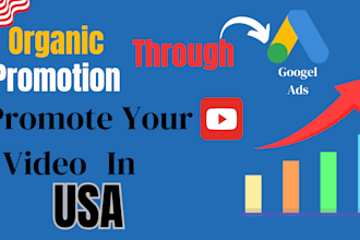 do organic youtube video promotion for USA targeted audience