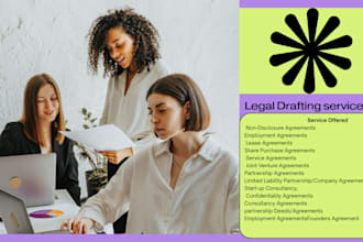 provide contract drafting and document review