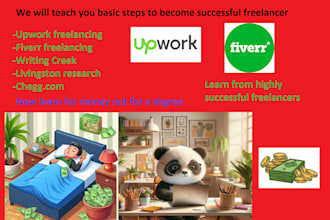 teach you how to become a successful freelancer and earn money