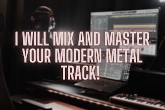 mix and master your modern metal track