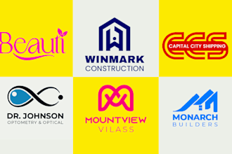 do an impressive minimalistic modern logo for your startup
