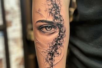 professionally design your sleeve tattoo