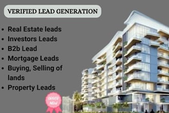 provide you usa, uk real estate investor mortgage leads