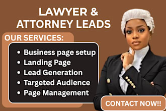 generate attorney leads, lawyer leads, injury leads, law firm leads