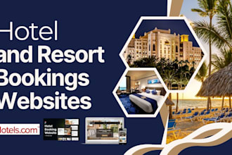 create a hotel booking website with online reservations