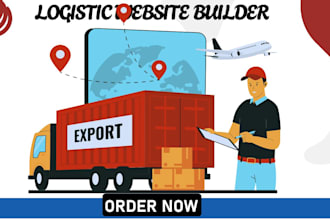 logistics website trucking website cargo website dispatch website frieght broker