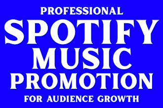 do professional spotify music promotion for audience growth