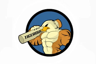 design update muscular new animal logo