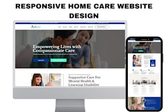 mental heathcare website and home care website