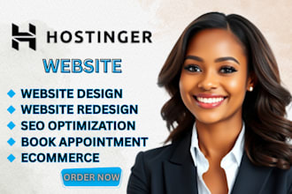 hostinger website design godaddy bluehost hostinger website design