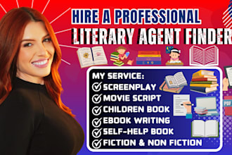 write your query letter, book proposal, synopsis, critique, manuscript
