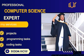 do computer science projects, programming tasks, and software development