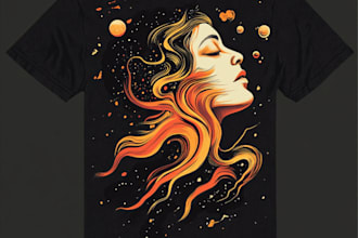 make custom graphic t shirt design for your merch